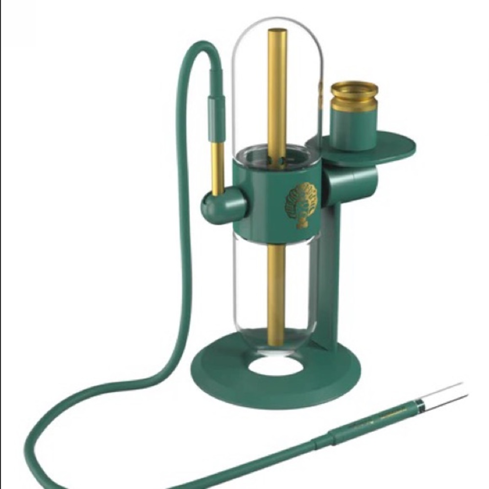 Studen glass gravity infuser